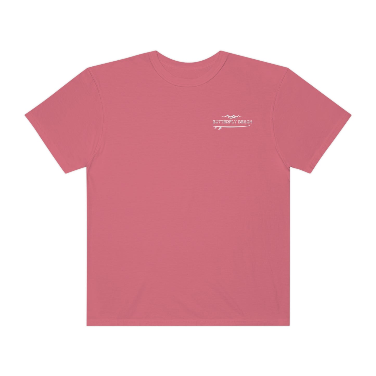 Butterfly Beach T-shirt Comfort Colors- 2 sided design