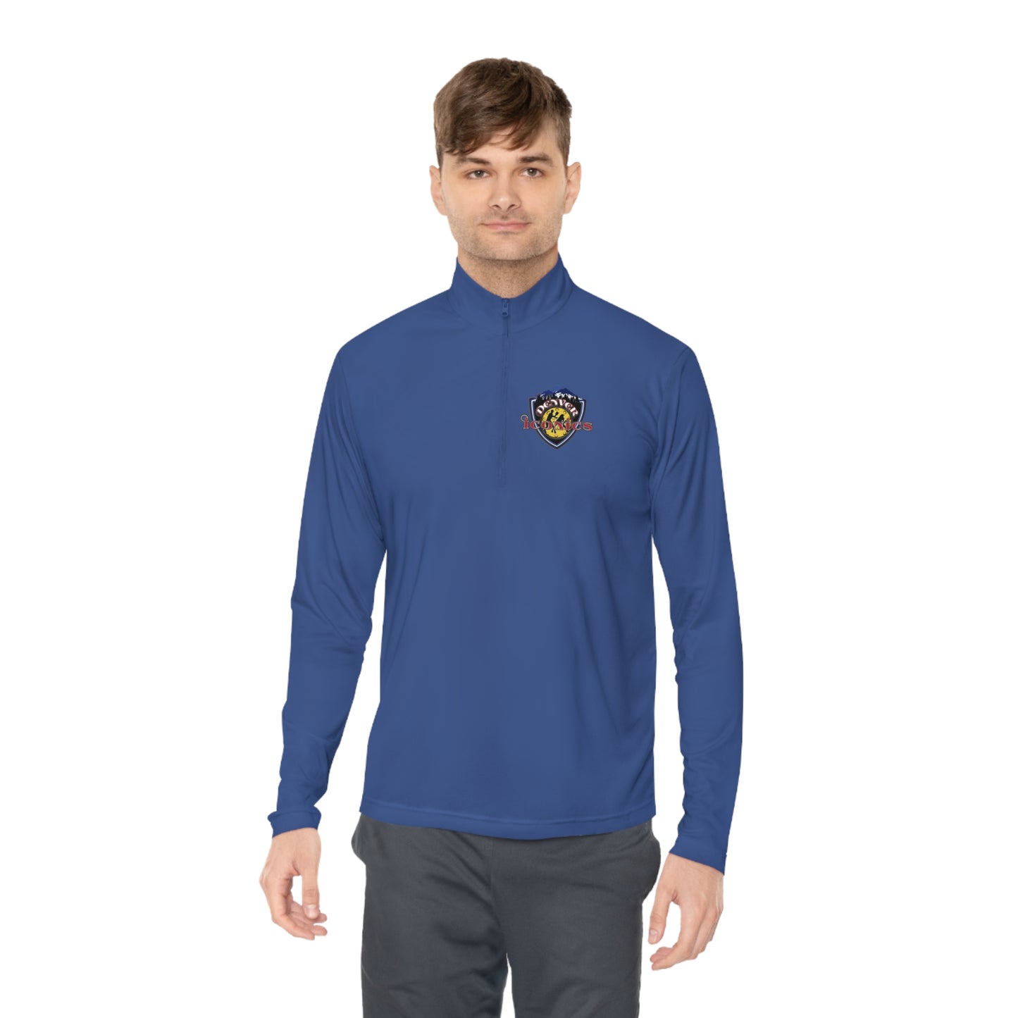 Denver Iconics - NPL Team - Unisex Quarter-Zip, Moisture Wicking, SPF 40