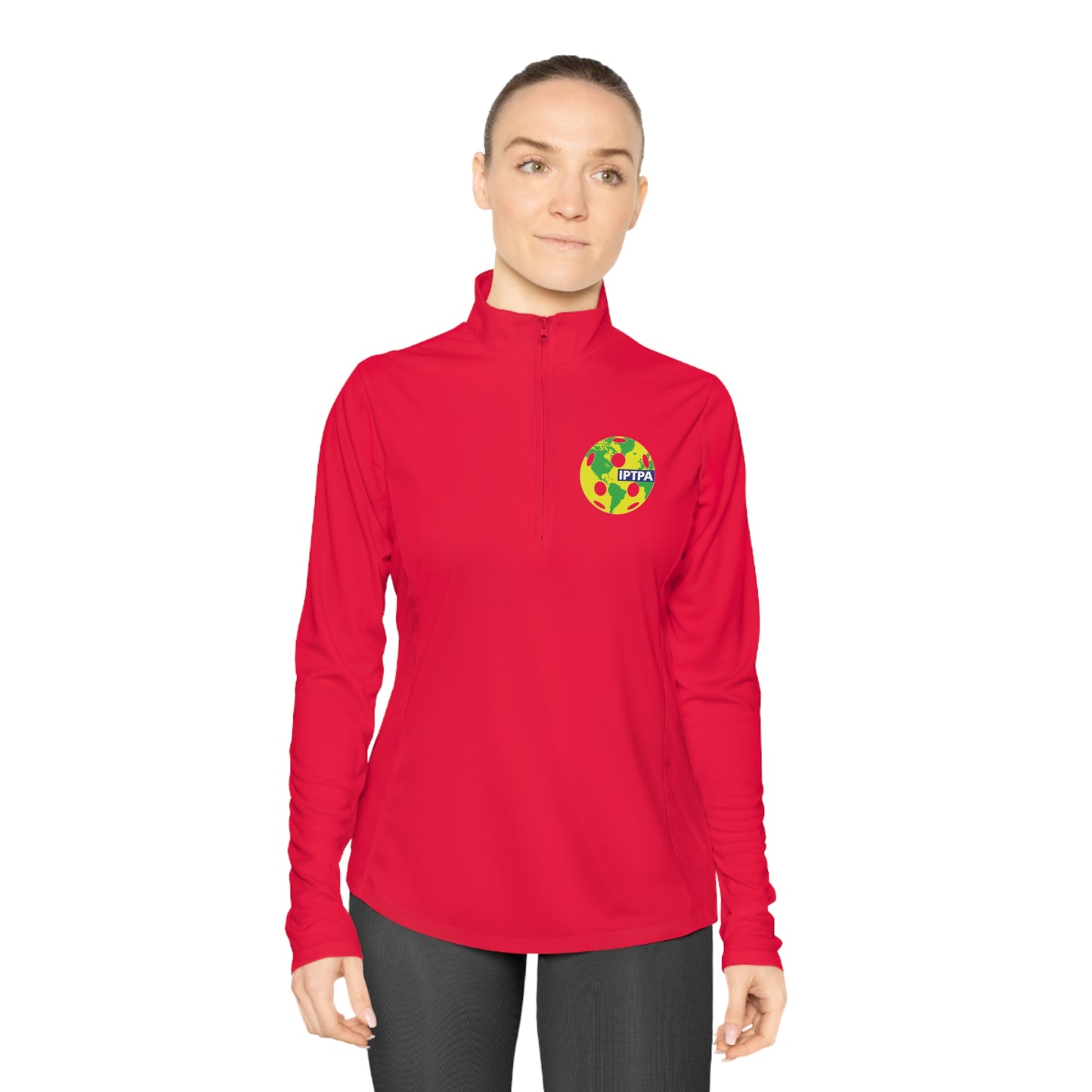 Alicia Ladies Moisture Wicking, SPF 40 - Quarter-Zip (customize name)