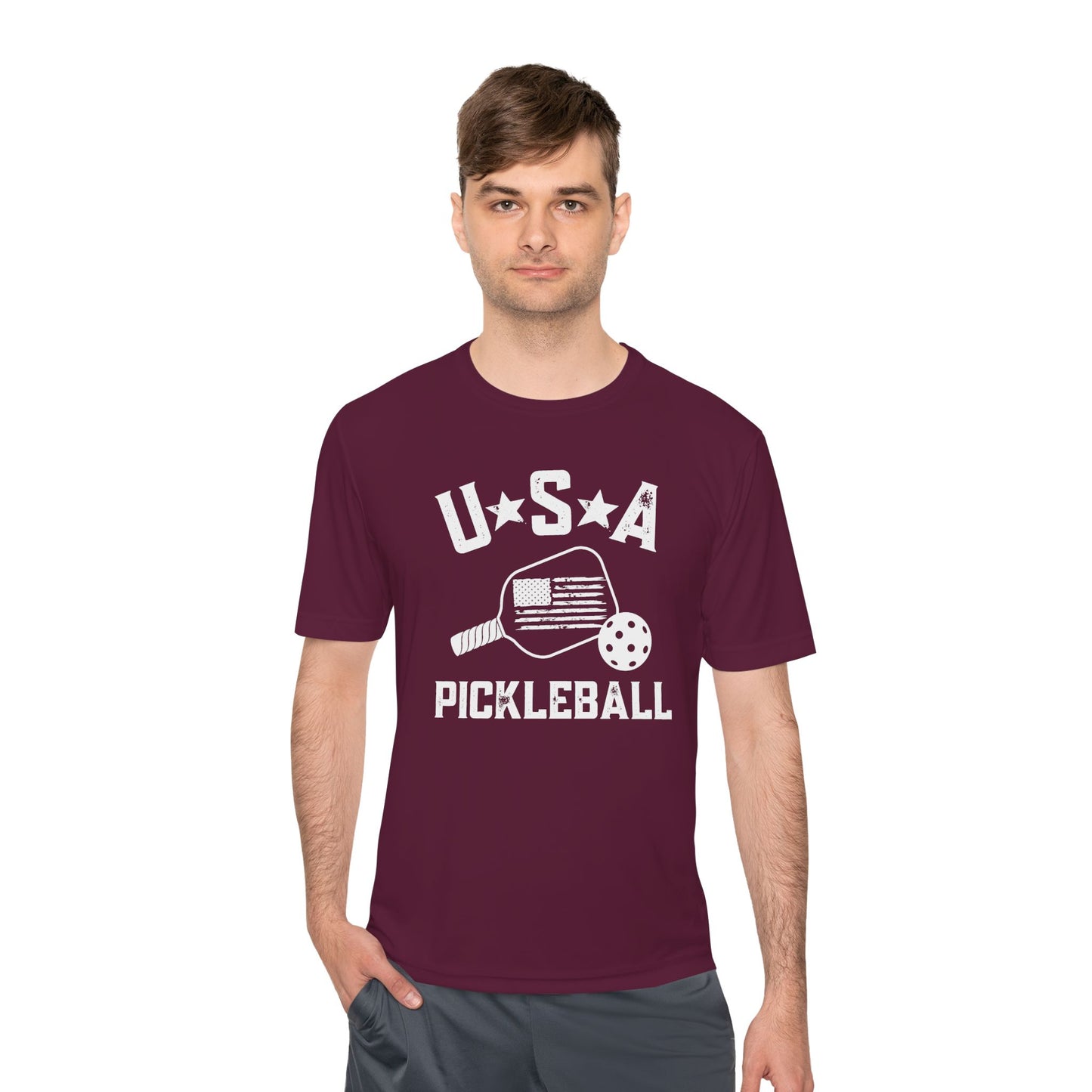 USA Pickleball - Unisex Moisture Wicking Tee