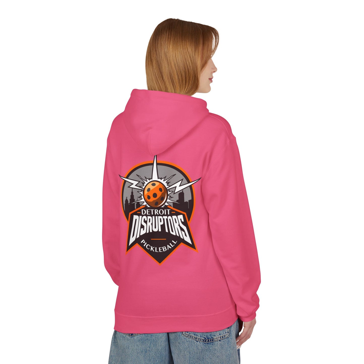 Detroit Disrupters Unisex Midweight Softstyle Fleece Hoodie
