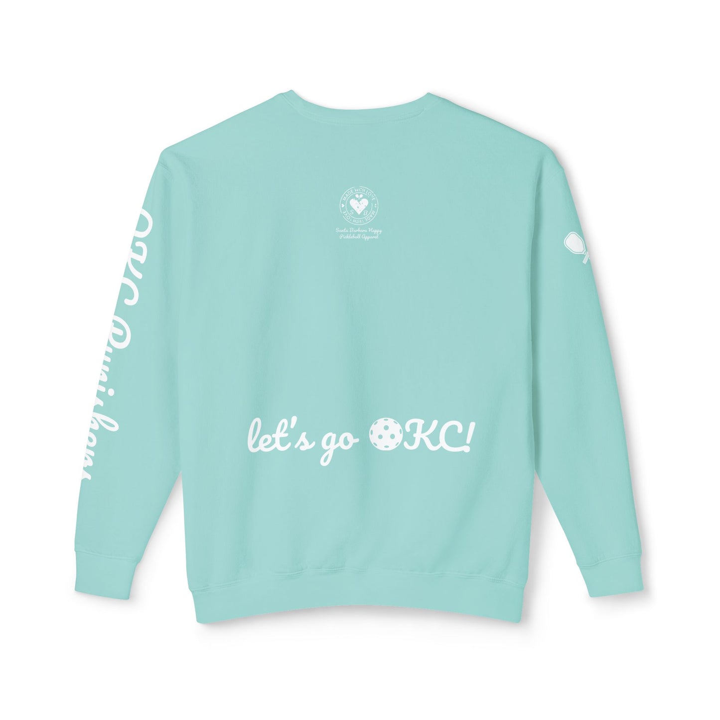 NPL Garment Dyed- Unisex Garment Dyed Lightweight Crew - Customize Sleeve w/ Name