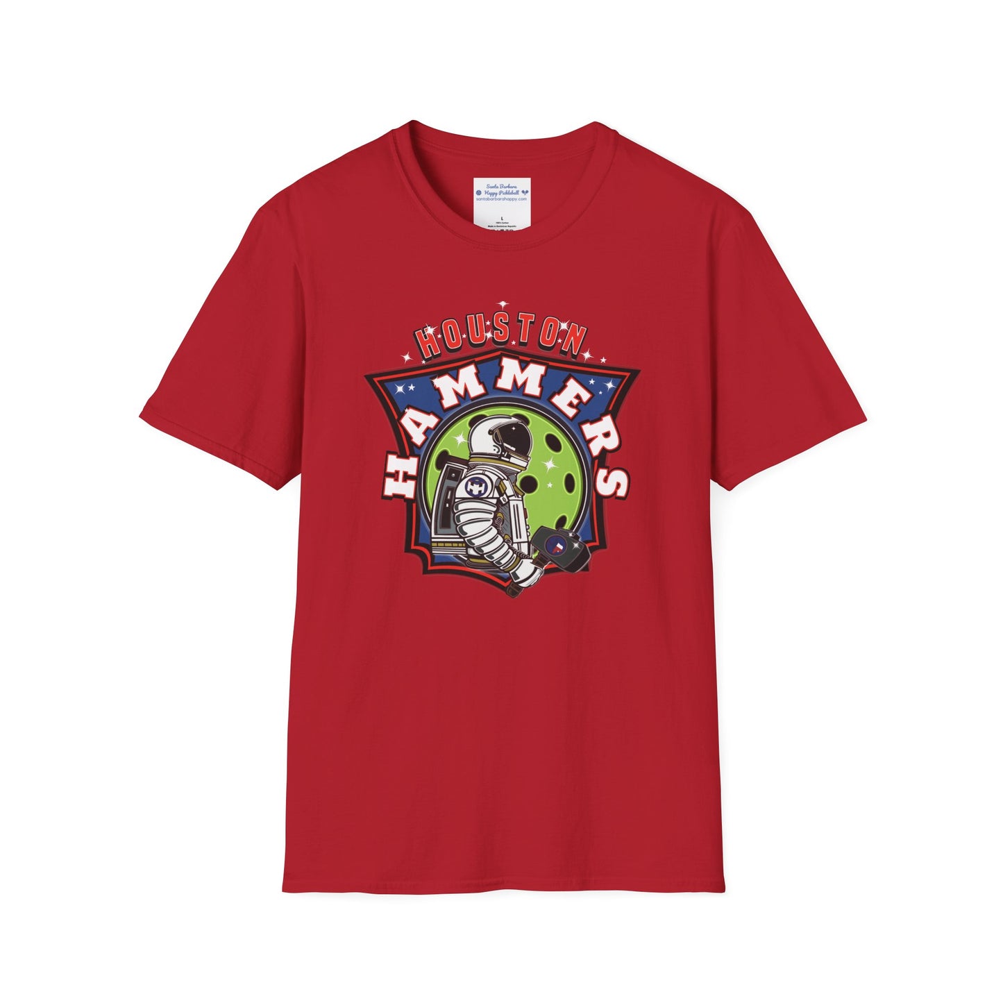 Houston Hammers - Unisex Softstyle 100% Cotton T-Shirt