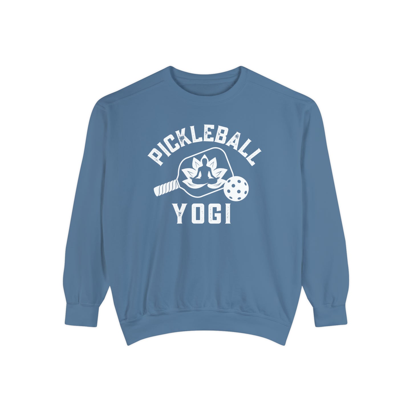 Pickleball Yogi - Unisex Garment-Dyed Sweatshirt