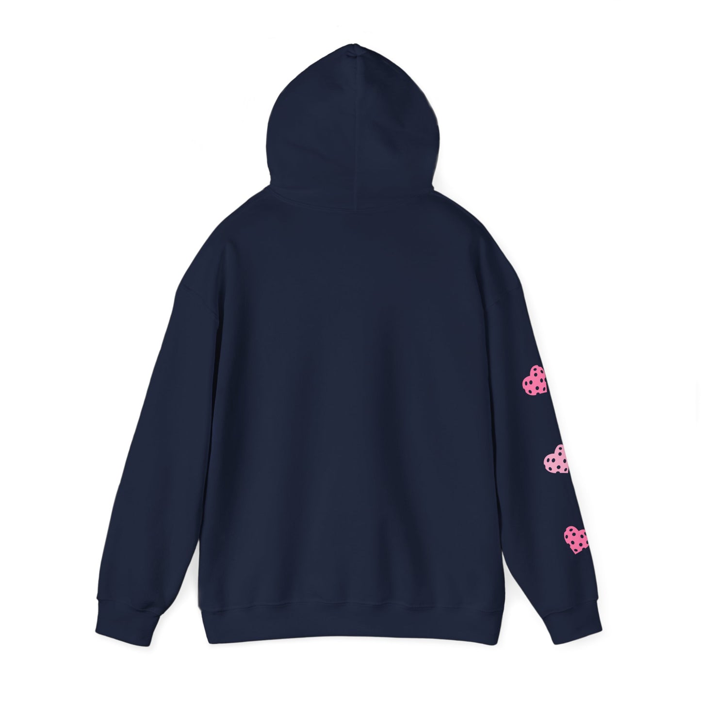Pickleball LOVE Hoodie - can customize sleeves & back - add in notes