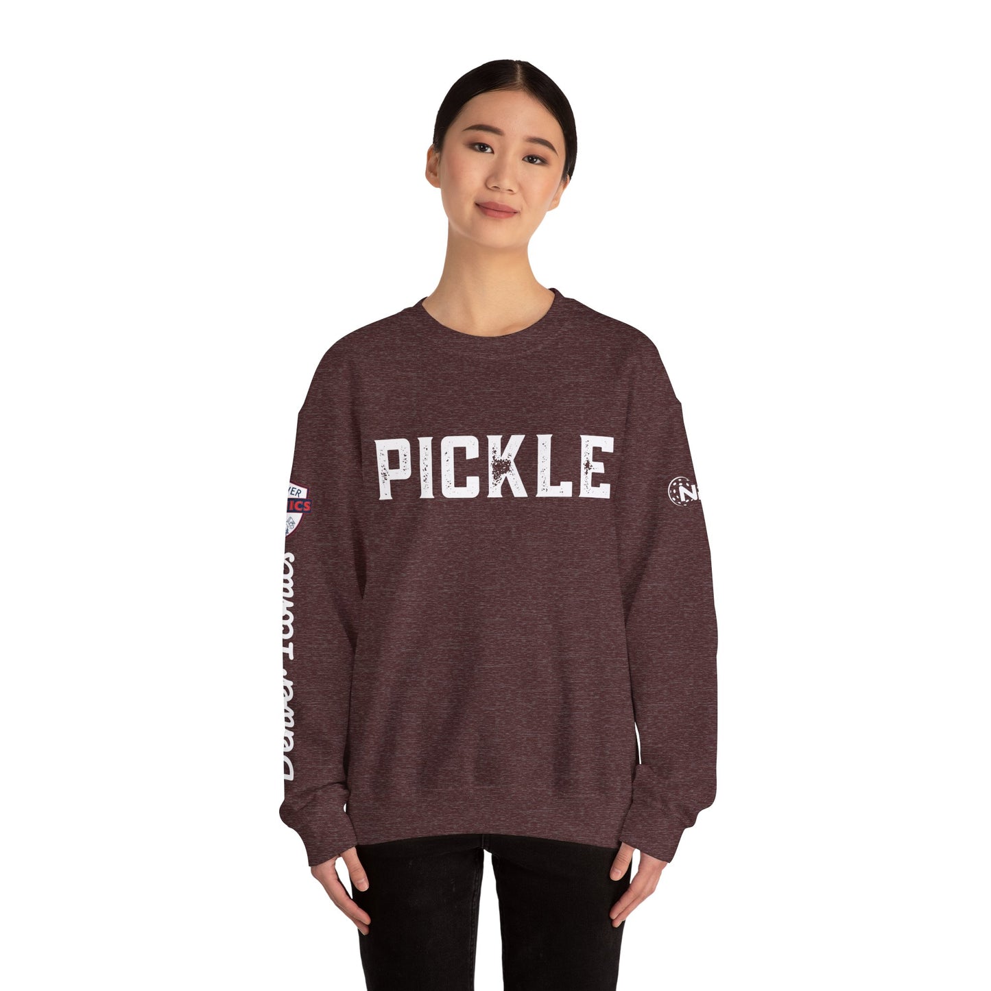 PICKLE/ Denver Iconics sleeve - Customize Crew - add name on back