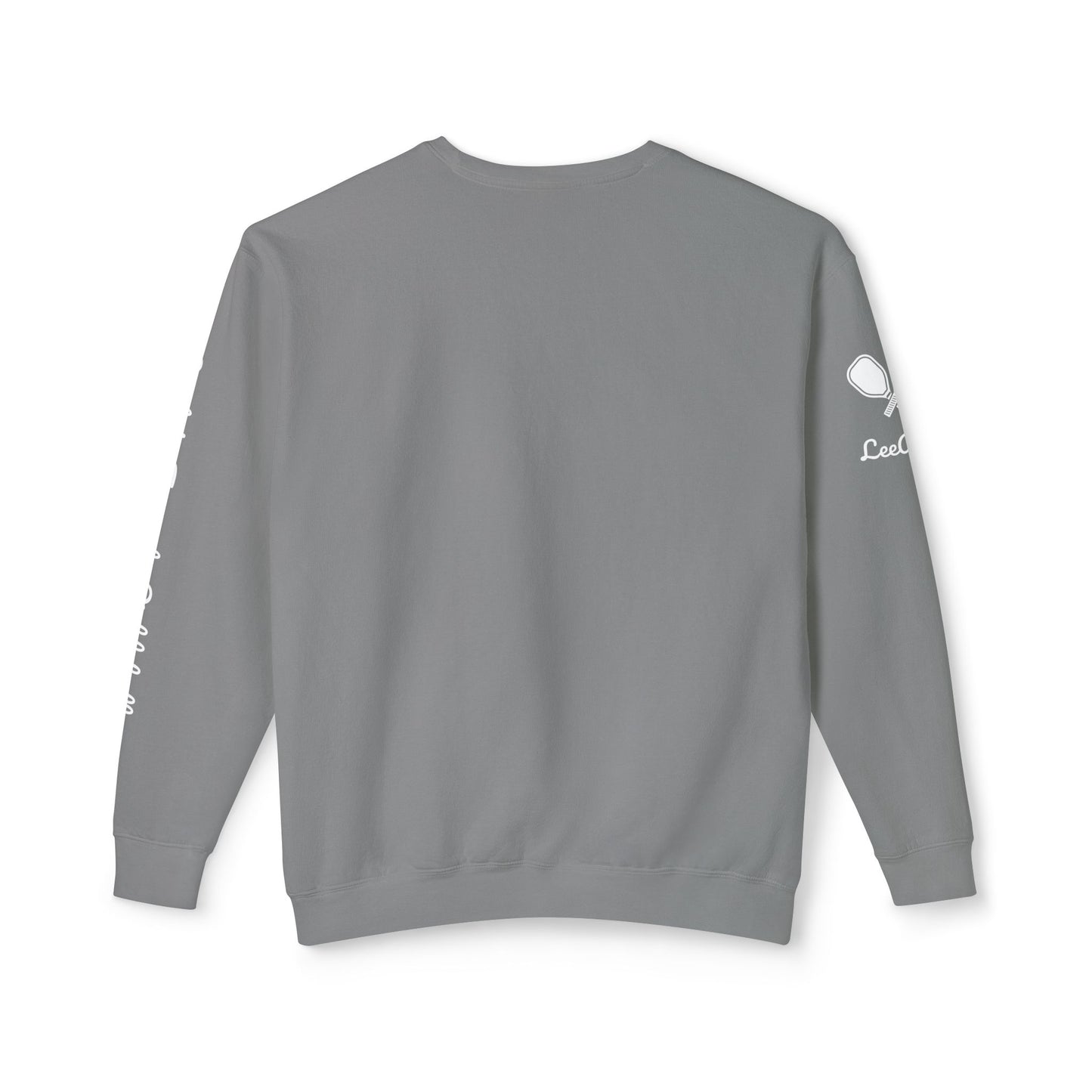 PICKLE Lightweight Garment Dyed Crew (Distressed) name optional on left sleeve, customize right sleeve