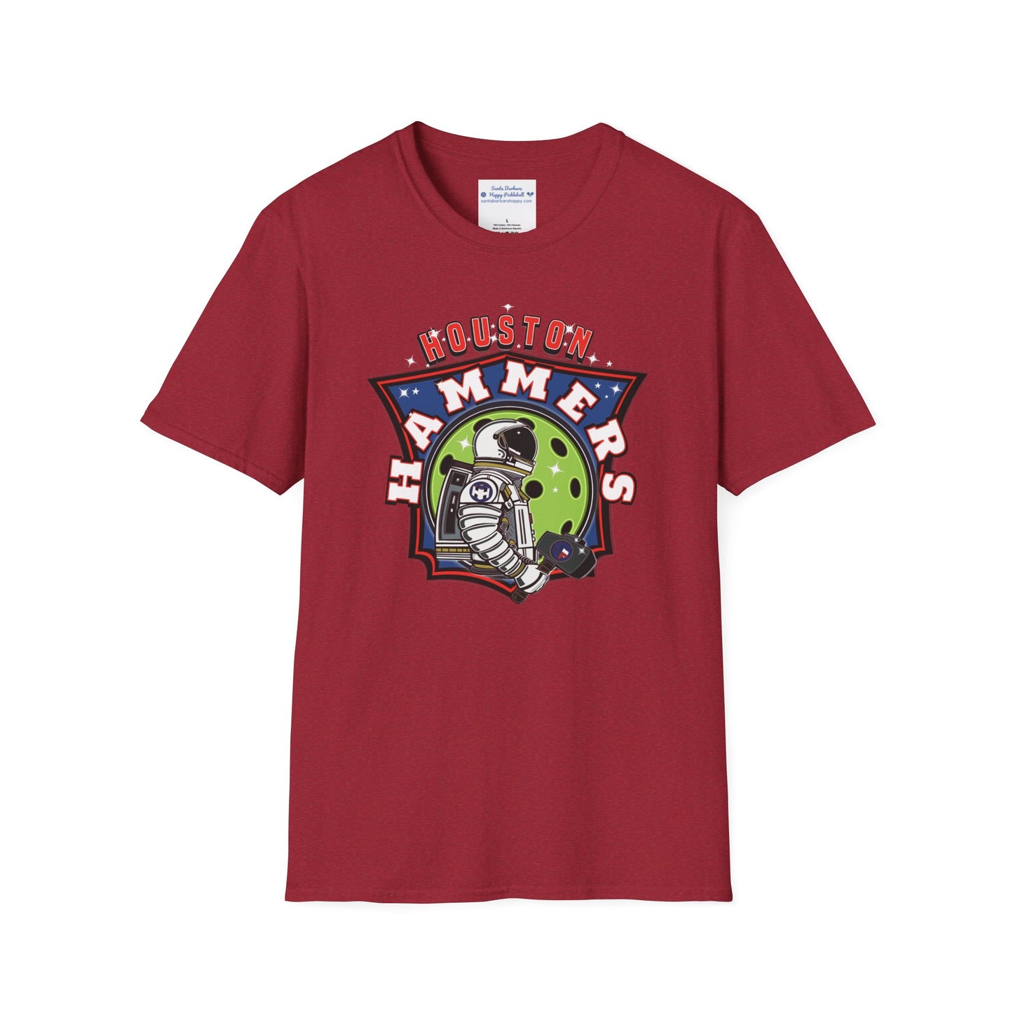 Houston Hammers - Unisex Softstyle 100% Cotton T-Shirt