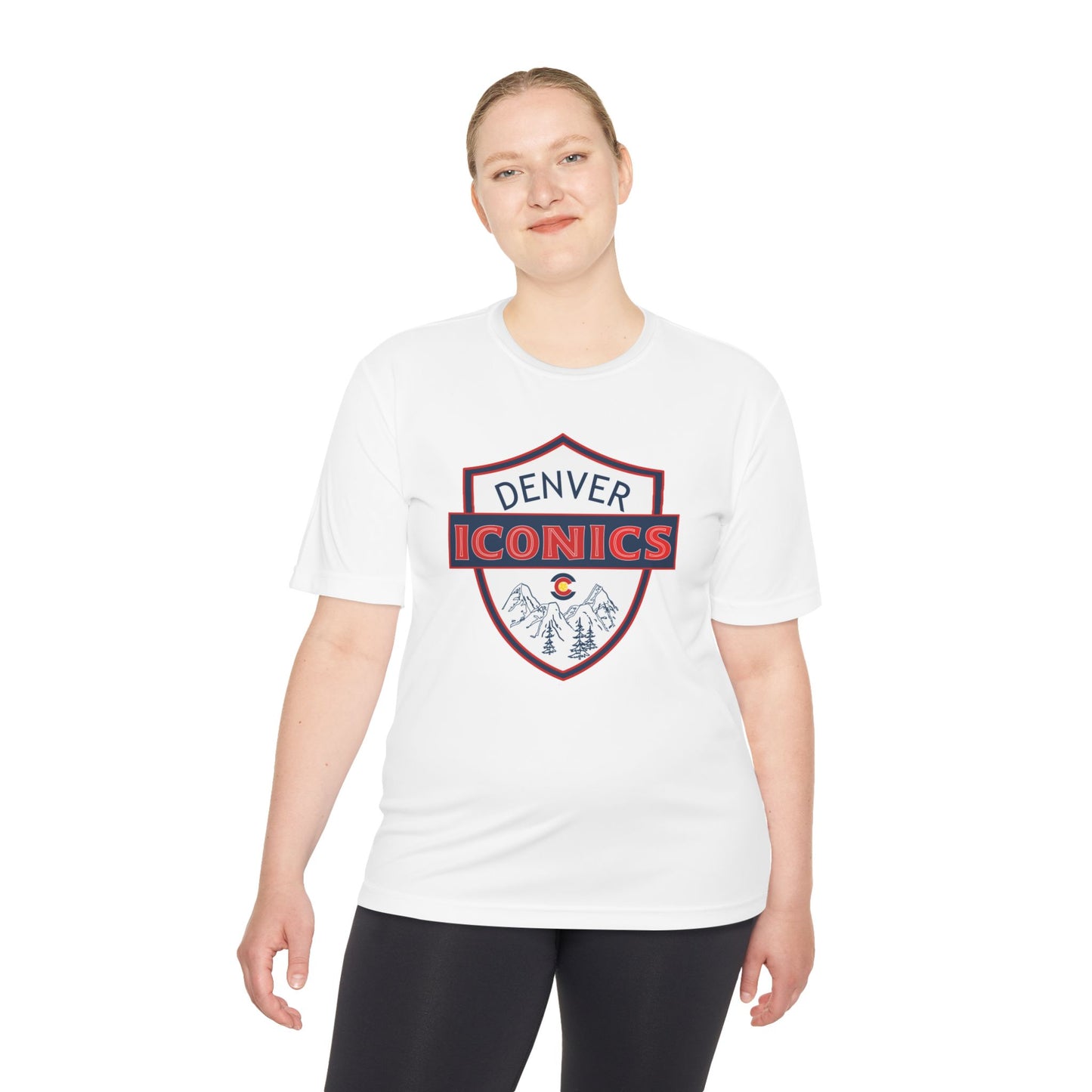 Denver Iconics Unisex Moisture Wicking T SPF 40 - Add name back