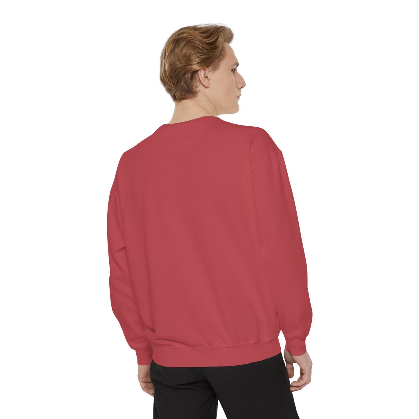 PICKLE Tree Medium Weight Unisex Garment Dyed Collegiate Crew - can custom,I’ve back