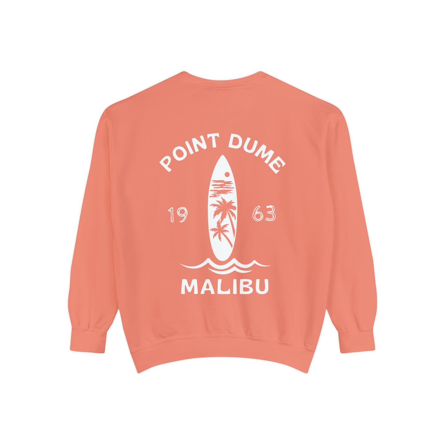 POINT DUME Malibu Crew (Palm Tree Version)- Comfort Colors