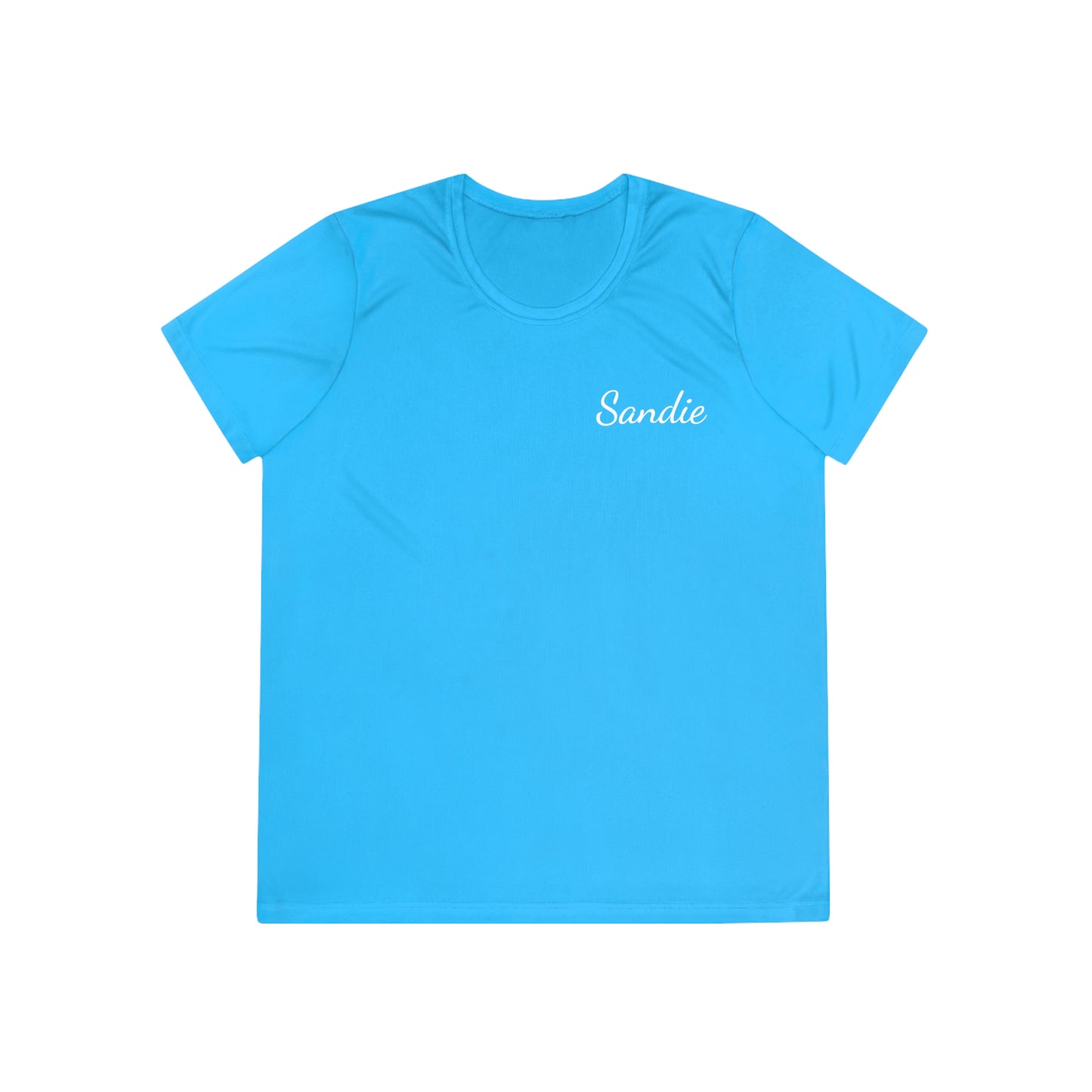 Sandy Vail Gales Pickleball -Ladies Cut Sport Tek Moisture Wicking,SF 40 Short Sleeve