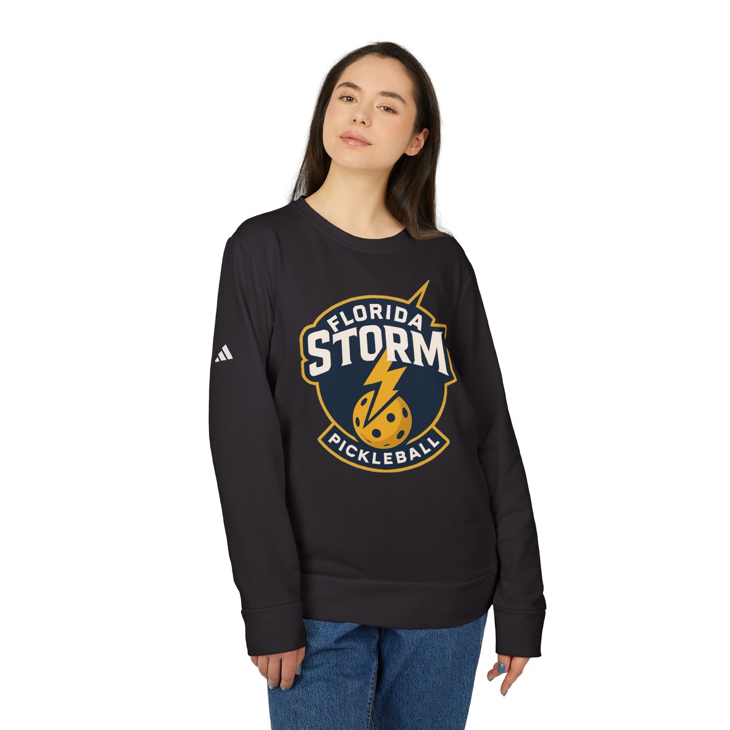 Florida Storm warmer Adidas Unisex Fleece Crew 2 sided