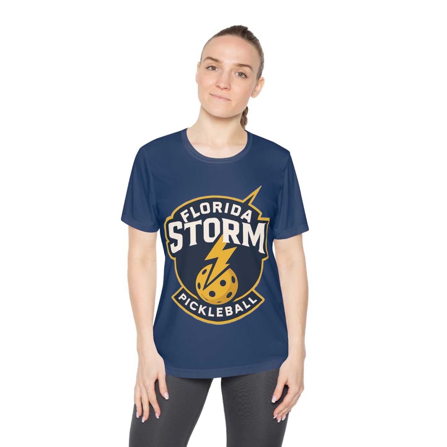 Keri Teodori Florida Storm Ladies SPF 40 Sprt Tek Competitor Tee - Add name