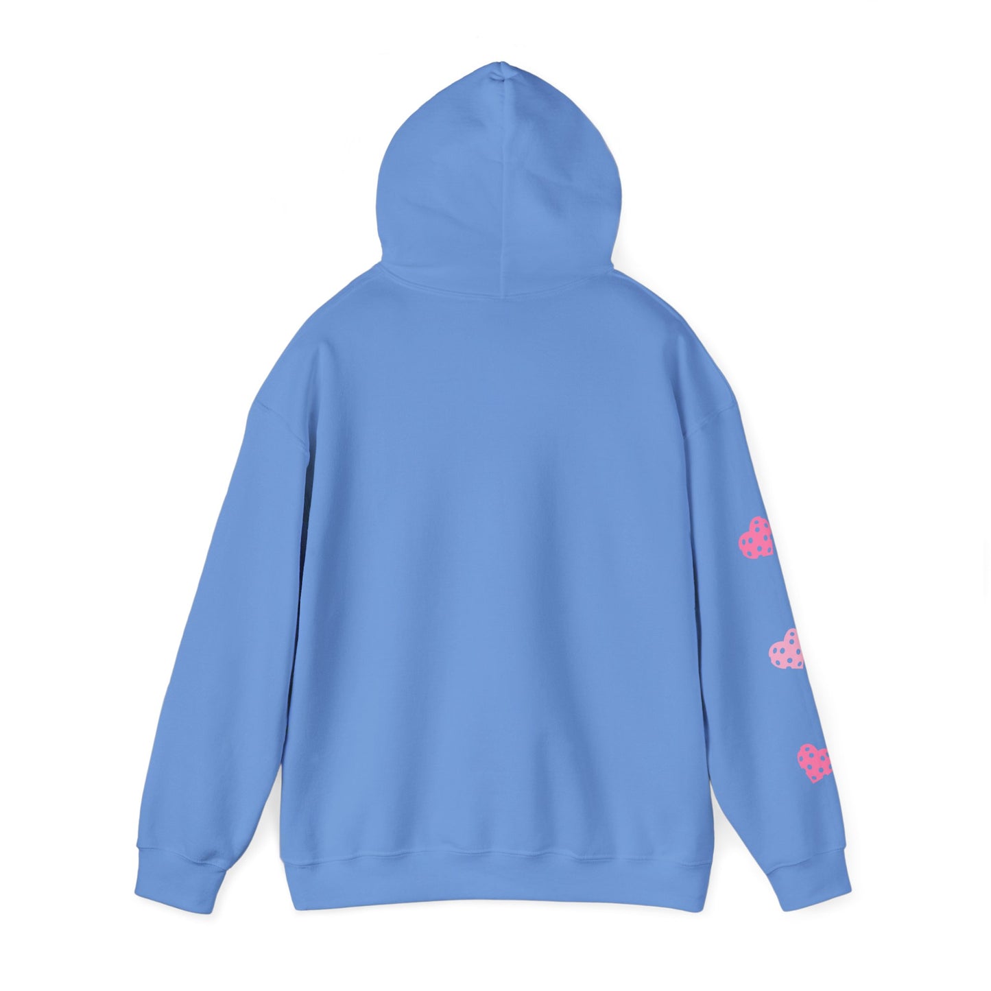 Pickleball LOVE Hoodie - can customize sleeves & back - add in notes