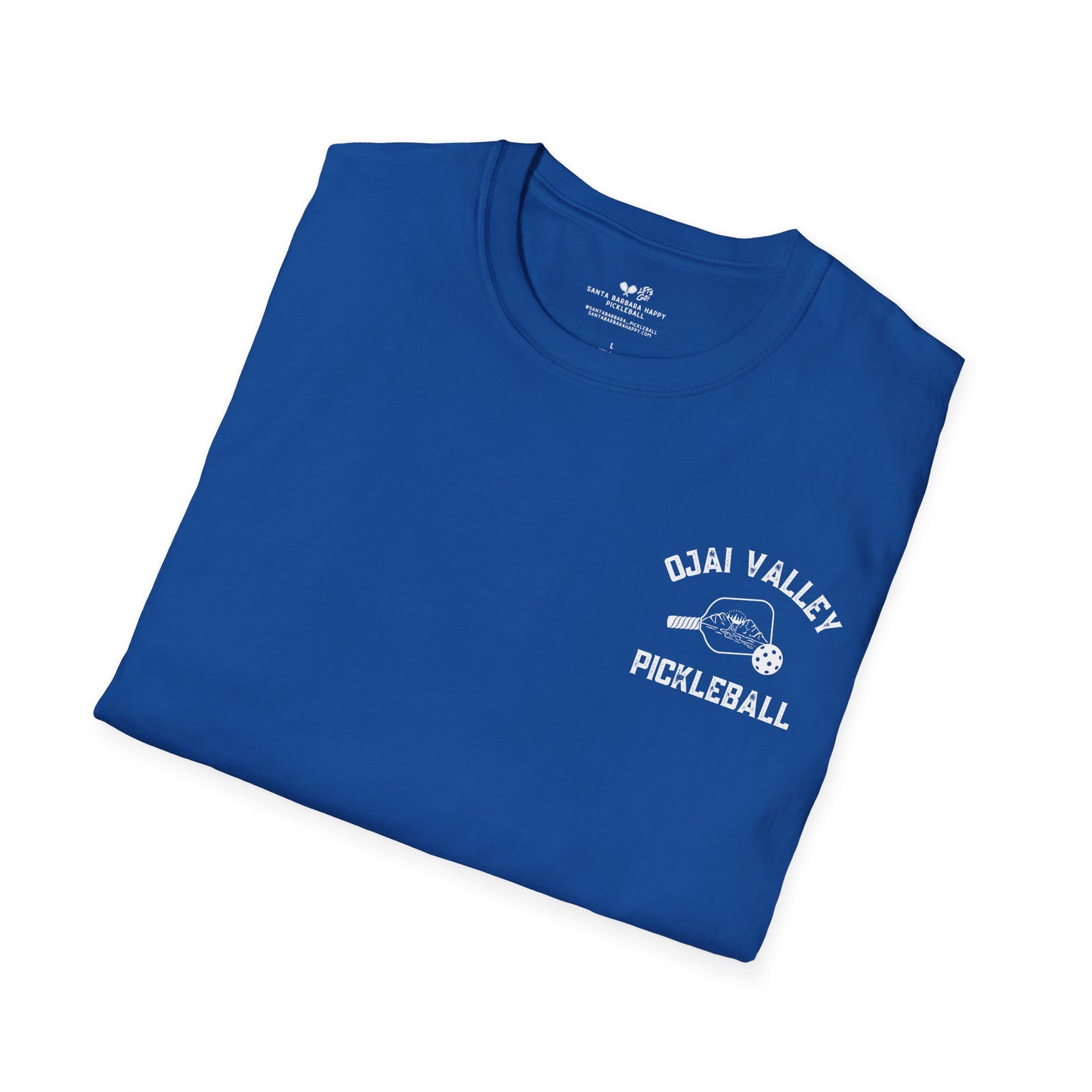 Ojai Valley Pickleball - Men’s Softstyle T-Shirt