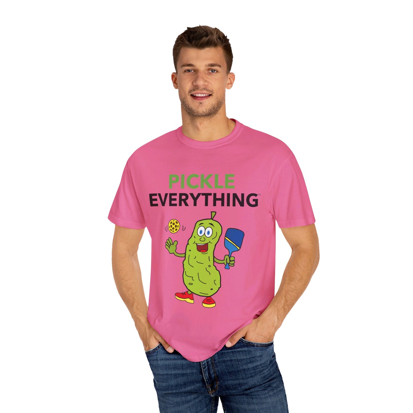 Pickle Everything Unisex Garment-Dyed T-shirt
