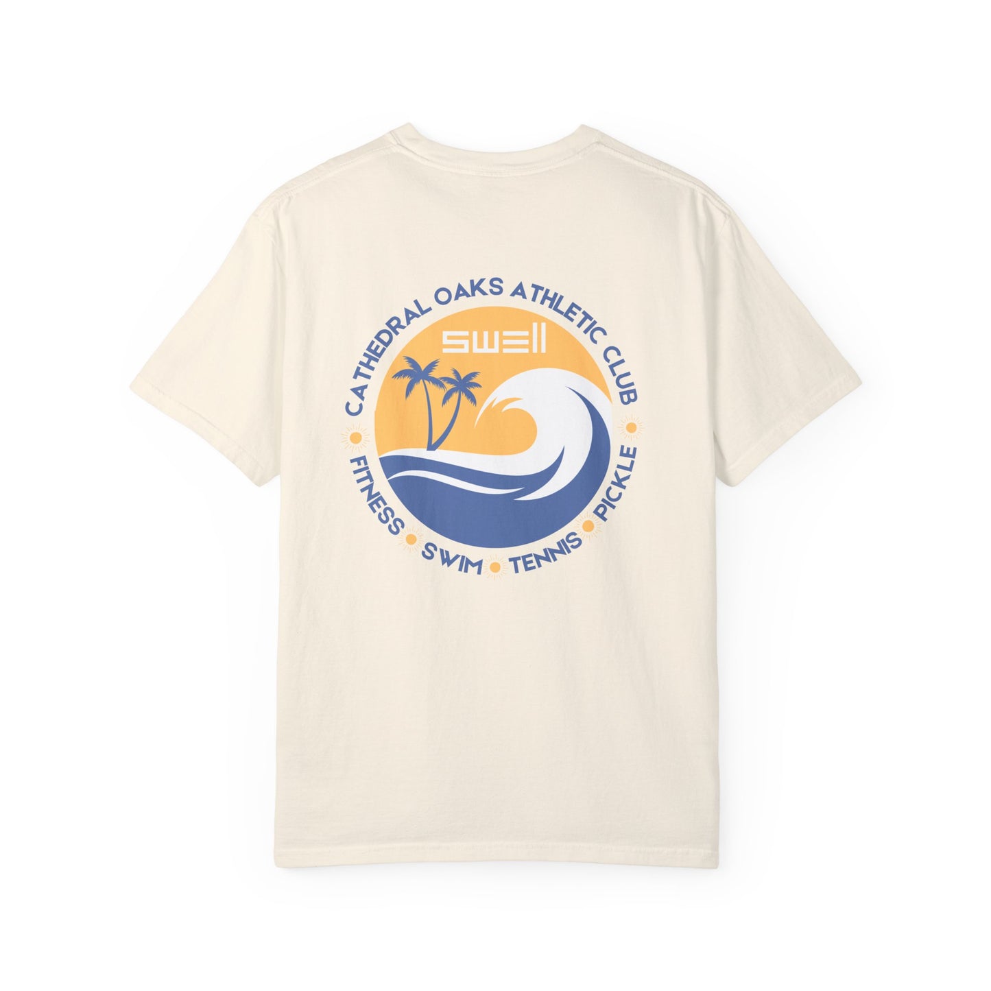 Cathedral Oaks Athletic Club - Fitness/Swim/Tennis/Pickle -Unisex Garment-Dyed T-shirt