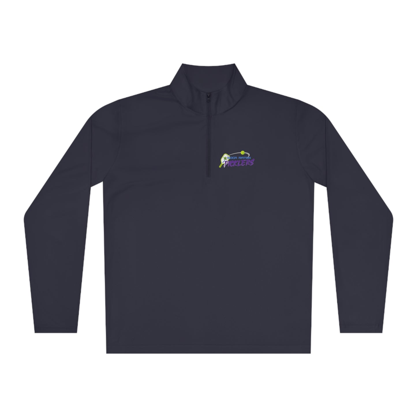 Boca Picklers NPL Team Unisex Quarter-Zip Pullover. - customize back