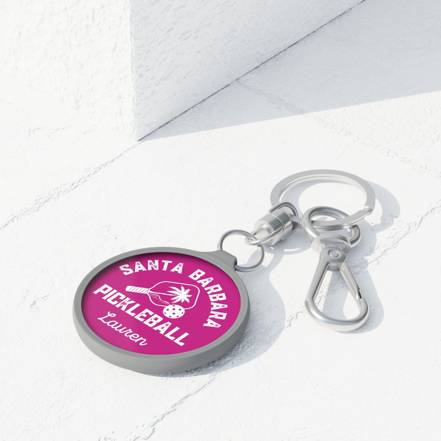 Custom Pickleball Keyring Tag