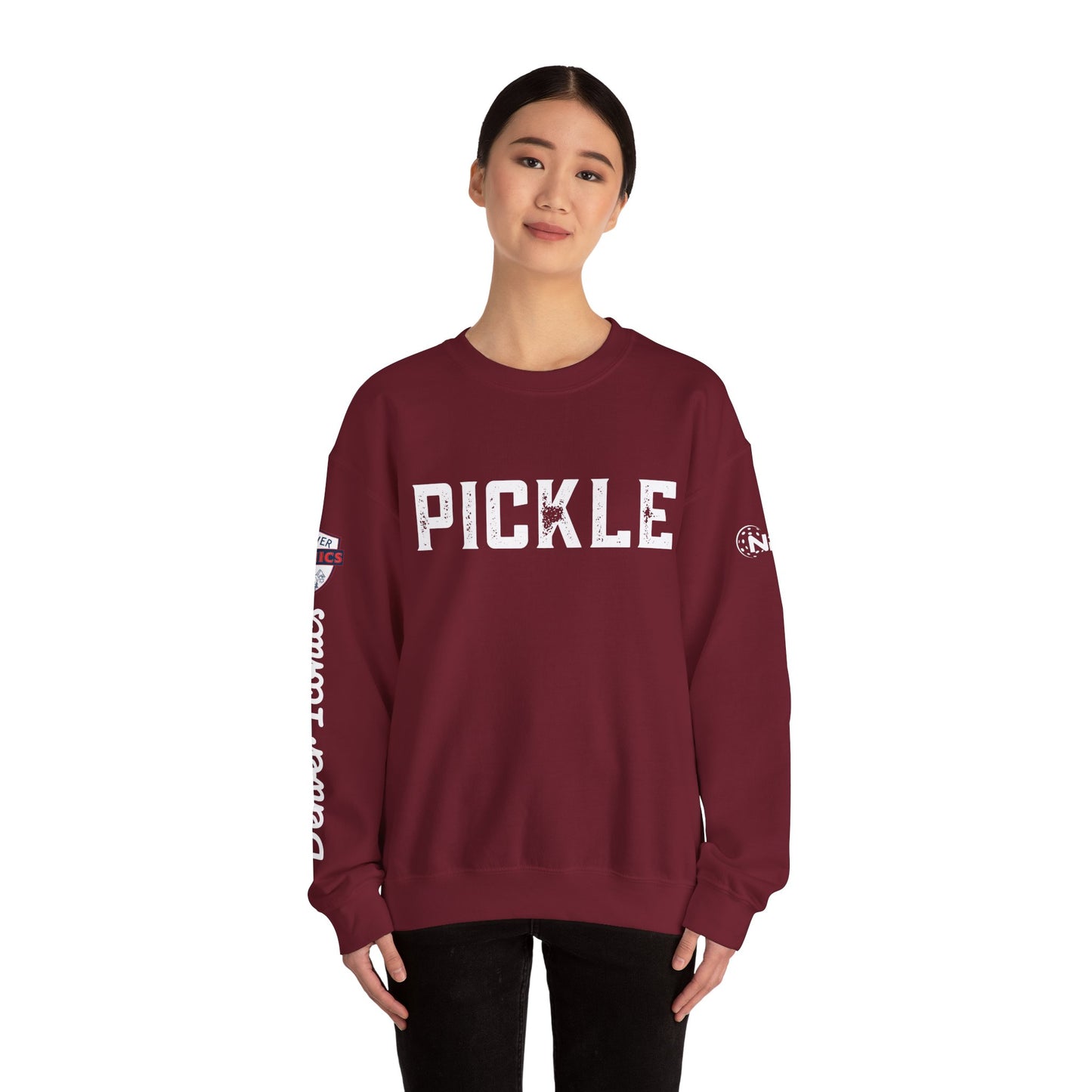 PICKLE/ Denver Iconics sleeve - Customize Crew - add name on back