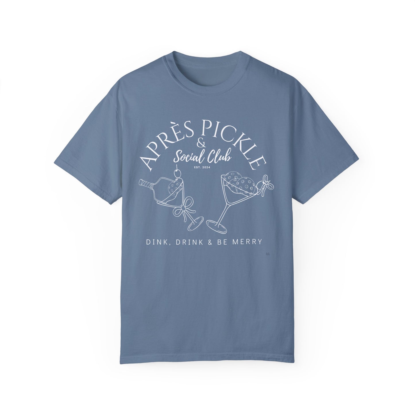 APRES Pickle & Social Club Unisex Garment-Dyed T-shirt