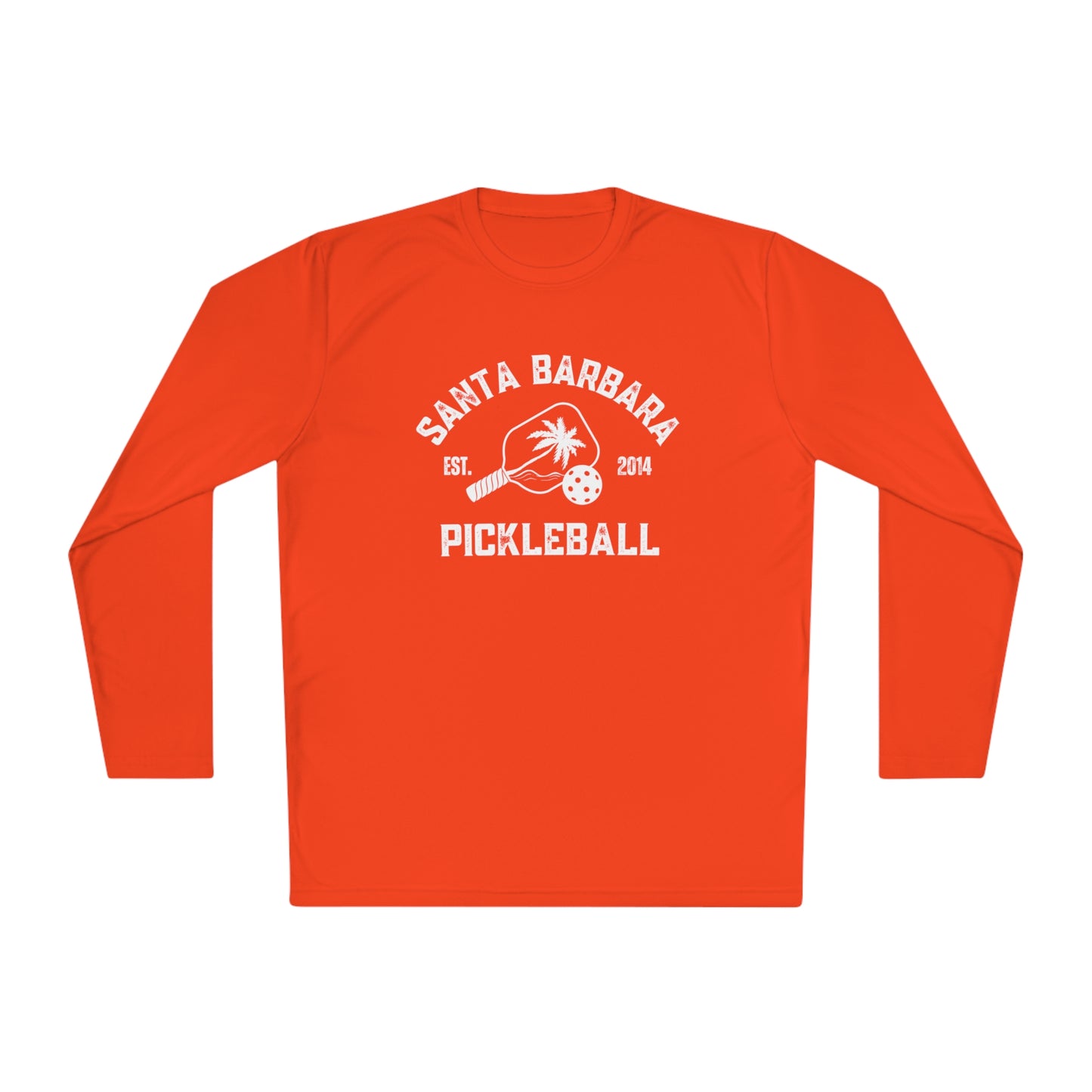 Santa Barbara Pickleball - Jewel Tones - Unisex moisture wicking spf 40 Lightweight Long Sleeve Tee