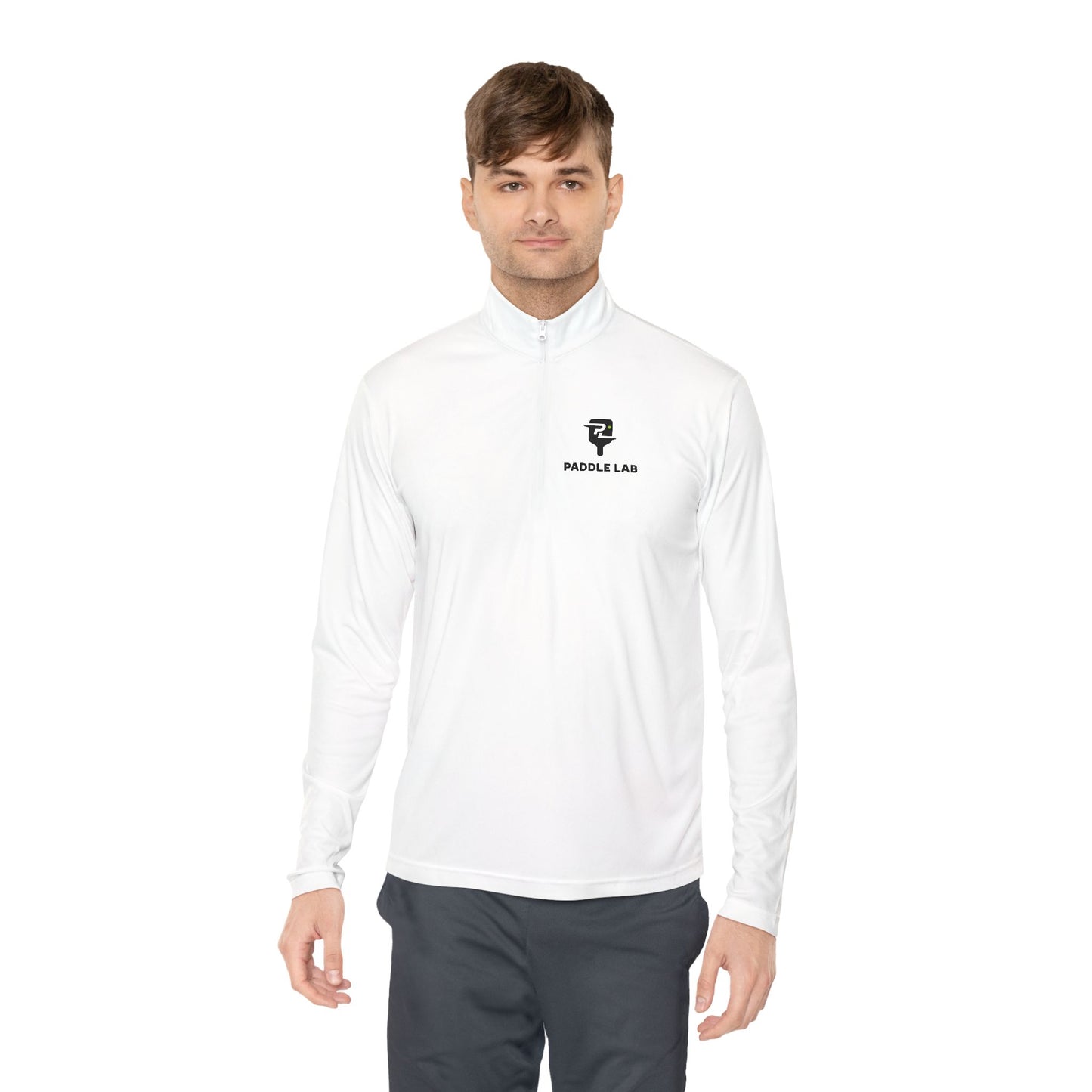 White Paddle Lab - Unisex Quarter-Zip Pullover