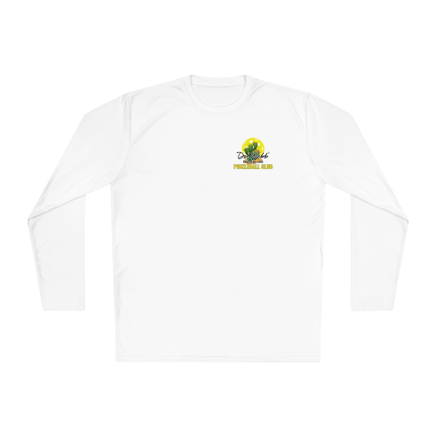Del Webb Country Club. Fuller Cut -Unisex Moisture Wicking, SPF 40, Lightweight Long Sleeve