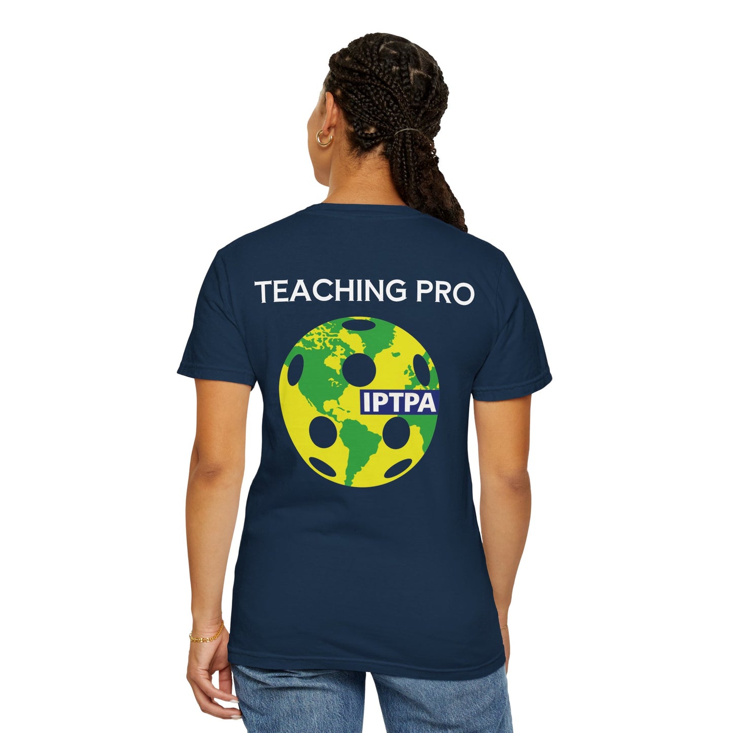 IPTPA Teaching Unisex Garment-Dyed T-shirt - can customize name either side