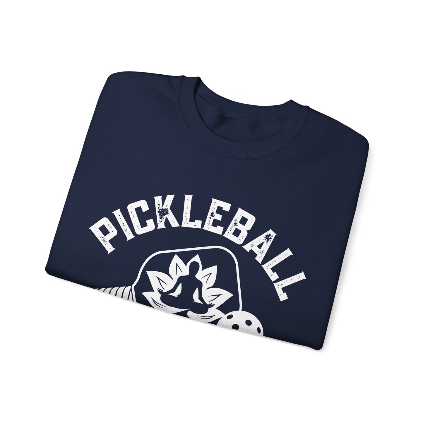 Pickleball Yogi Crew - can customize sleeve & back as shown