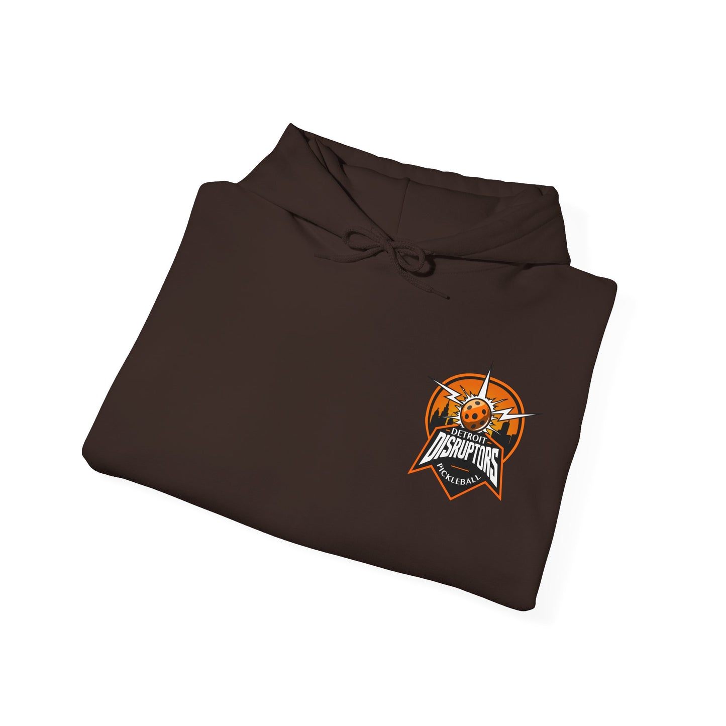 Detroit Disruptors Unisex Hoodie - Customize Sleeve or Back w/ Name - 50% cotton/poly (add in instructions)
