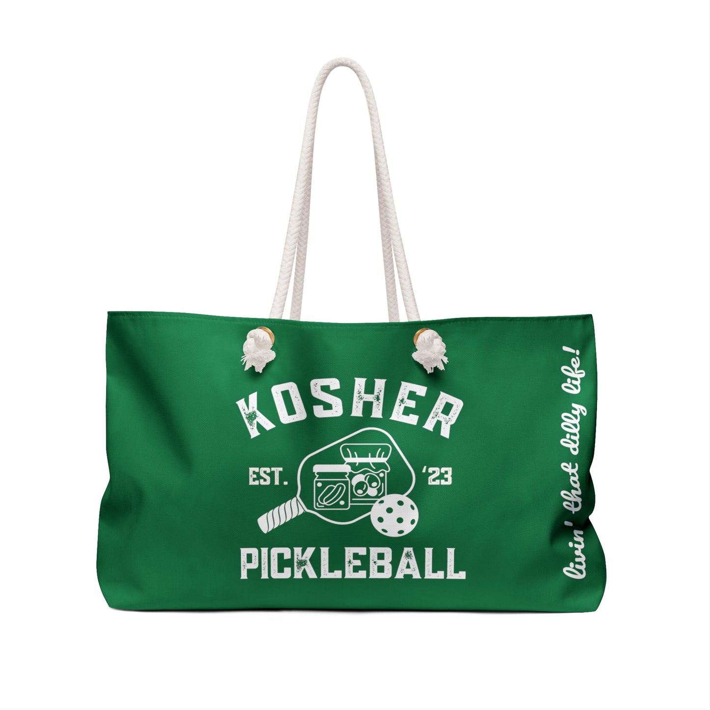 Kosher Pickleball - Weekender Bag GREEN