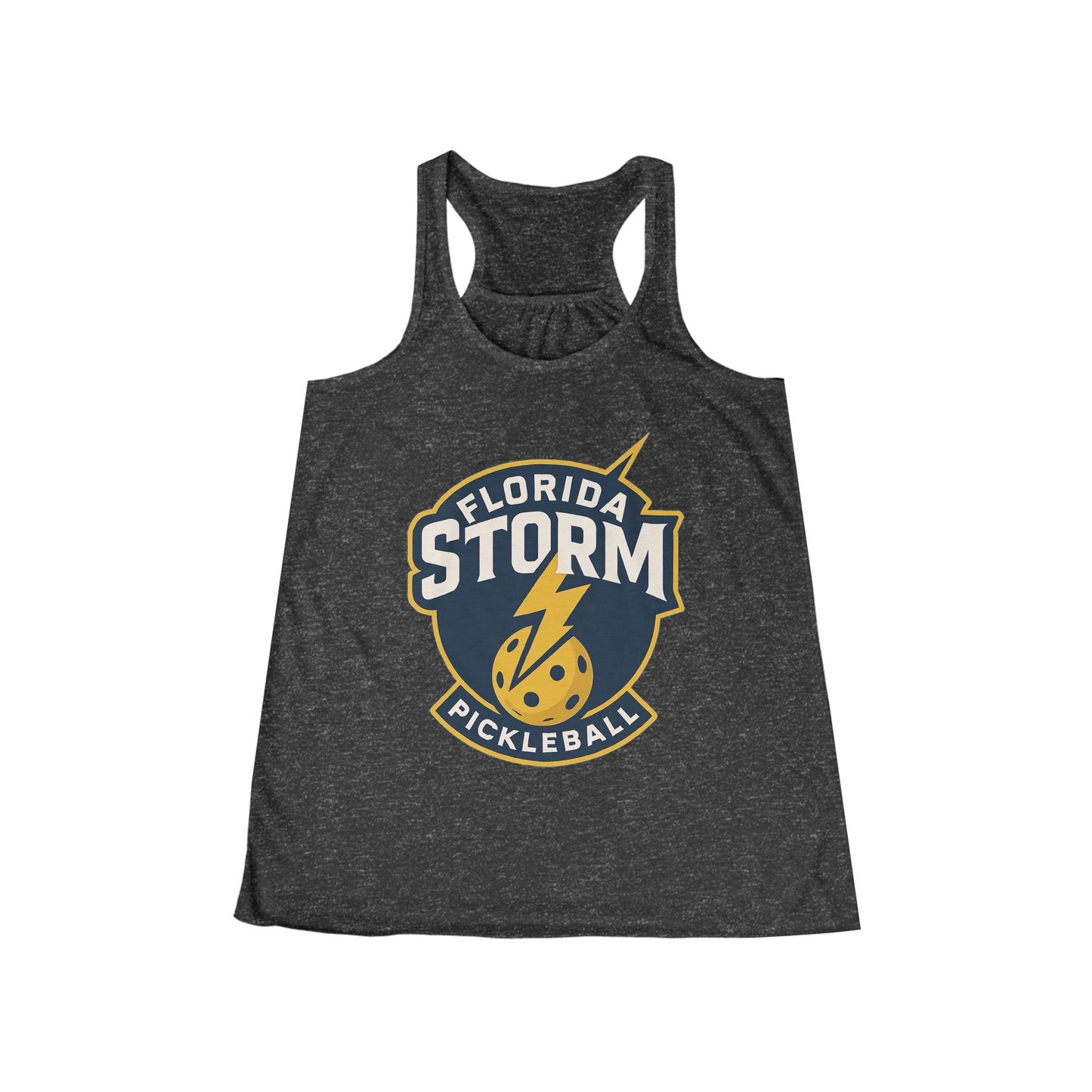 Florida Storm Bella Canvas Women's Flowy Racerback Tank - Add name -poly/cotton