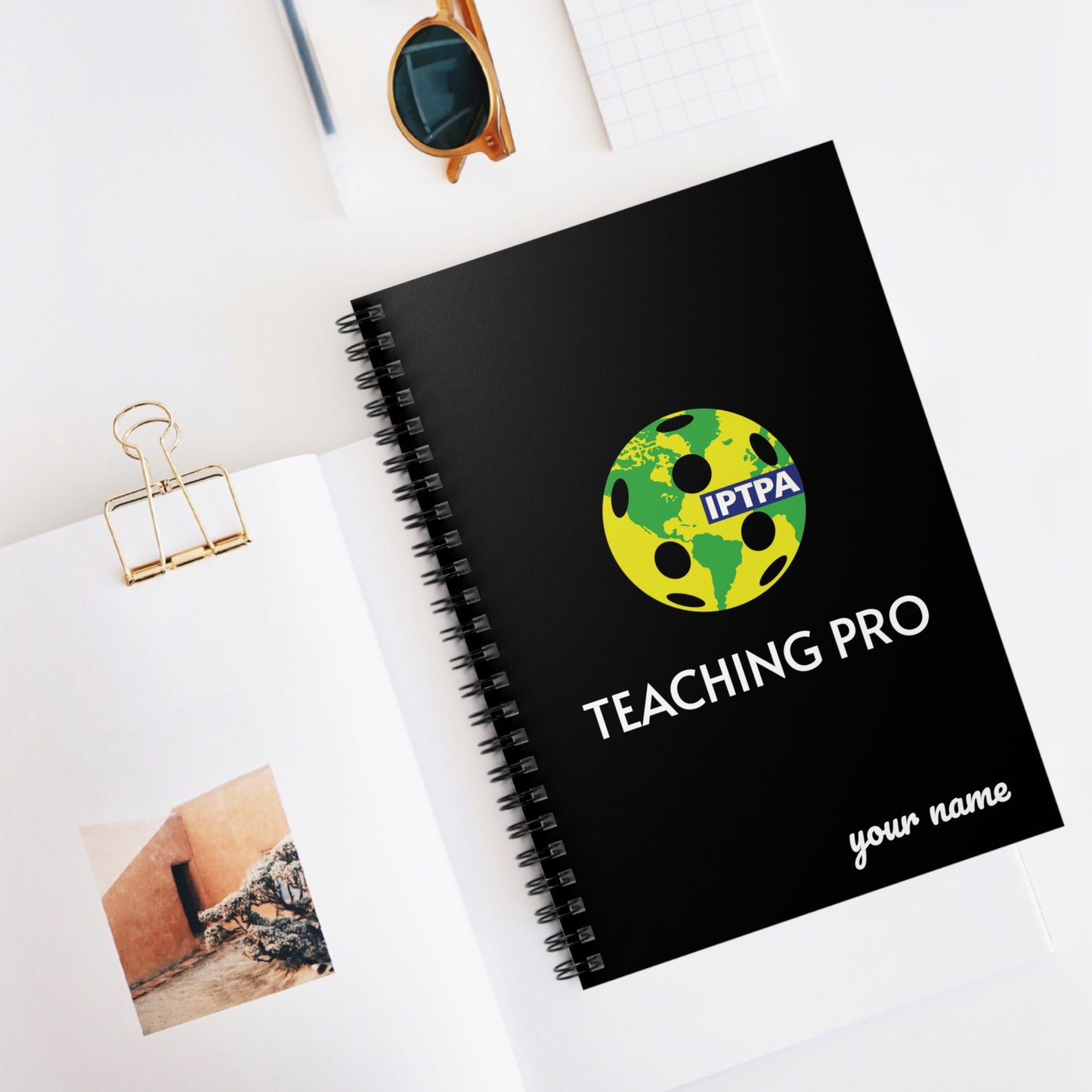IPTPA customized Teaching Pro - Spiral Notebook - Ruled Line