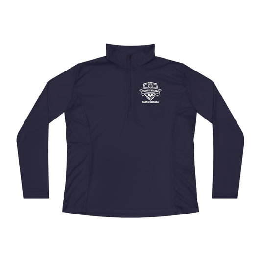 Dynamite Pickleball -Ladies Quarter-Zip Pullover (with or without back logo)