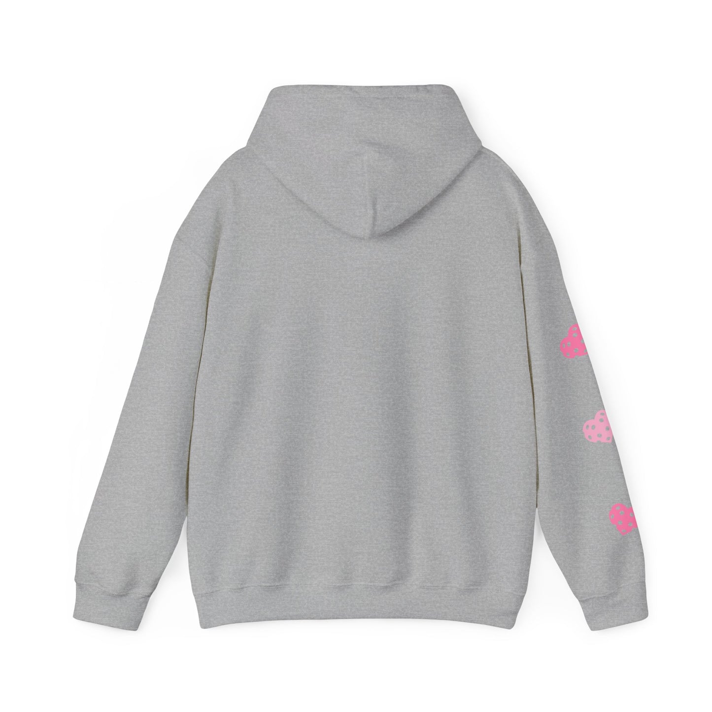 Pickleball LOVE Hoodie - can customize sleeves & back - add in notes