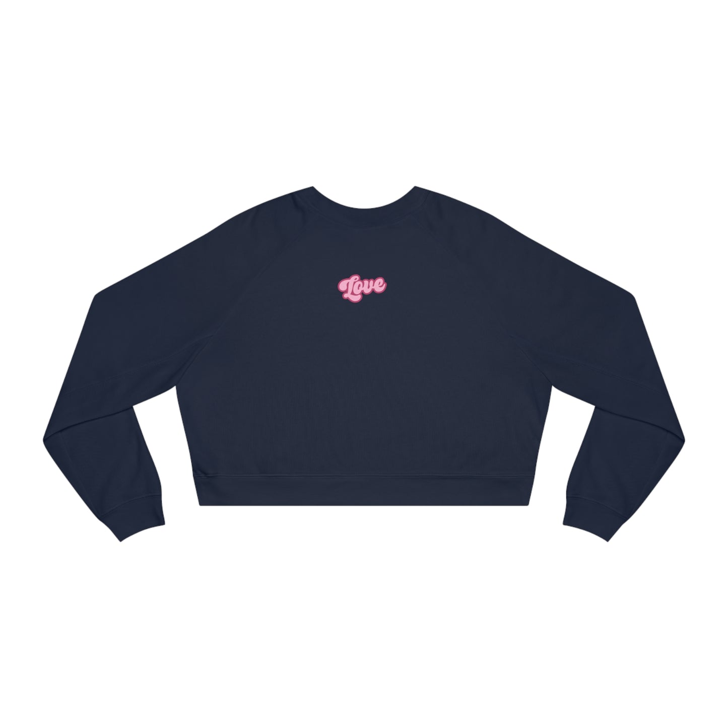 All you need is love - Women's Cropped Fleece Pullover