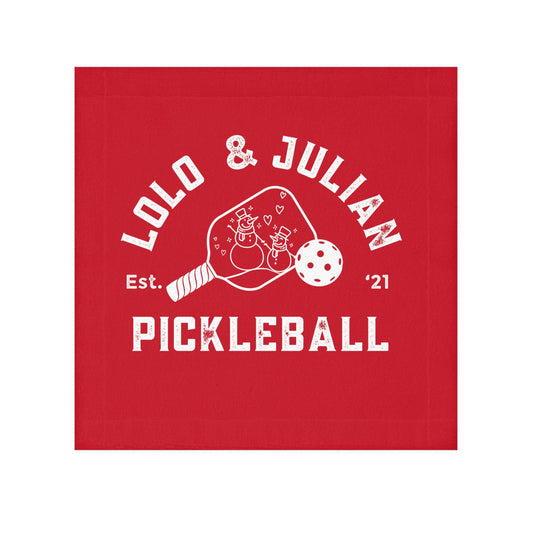 LOLO & Julian Pickleball Face Towel