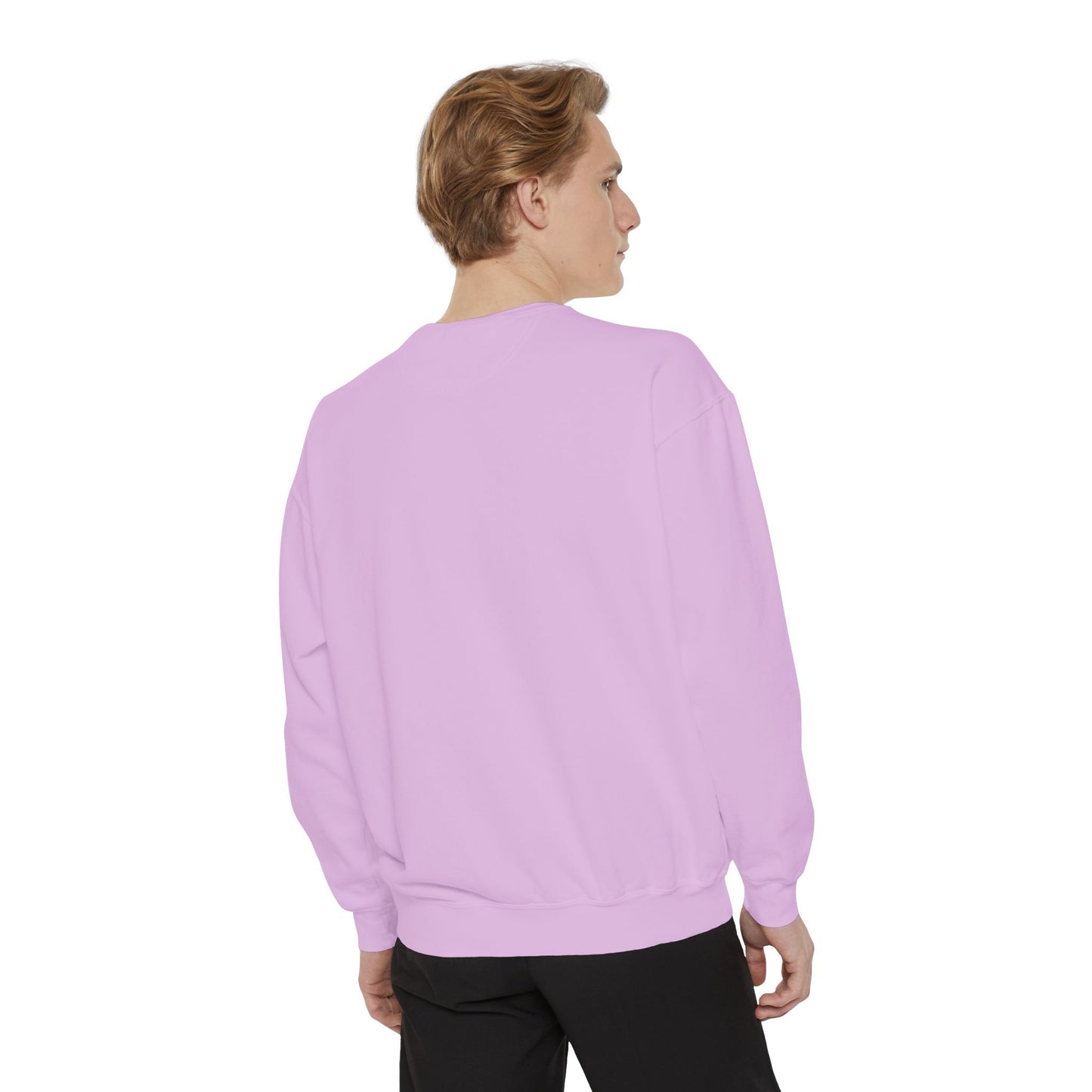 PICKLE Tree Medium Weight Unisex Garment Dyed Collegiate Crew - can custom,I’ve back