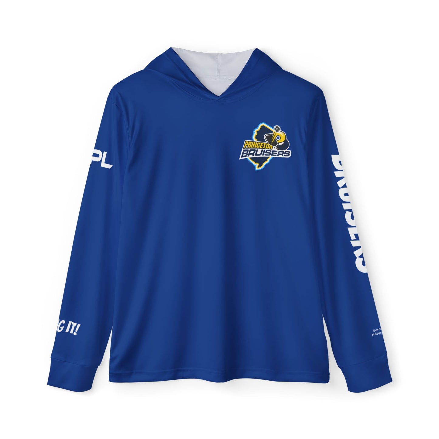 Princeton Bruiser’s Sports Warmup Hoodie SPF 50 Moisture Wicking- Blank back or NEW 25/26 season