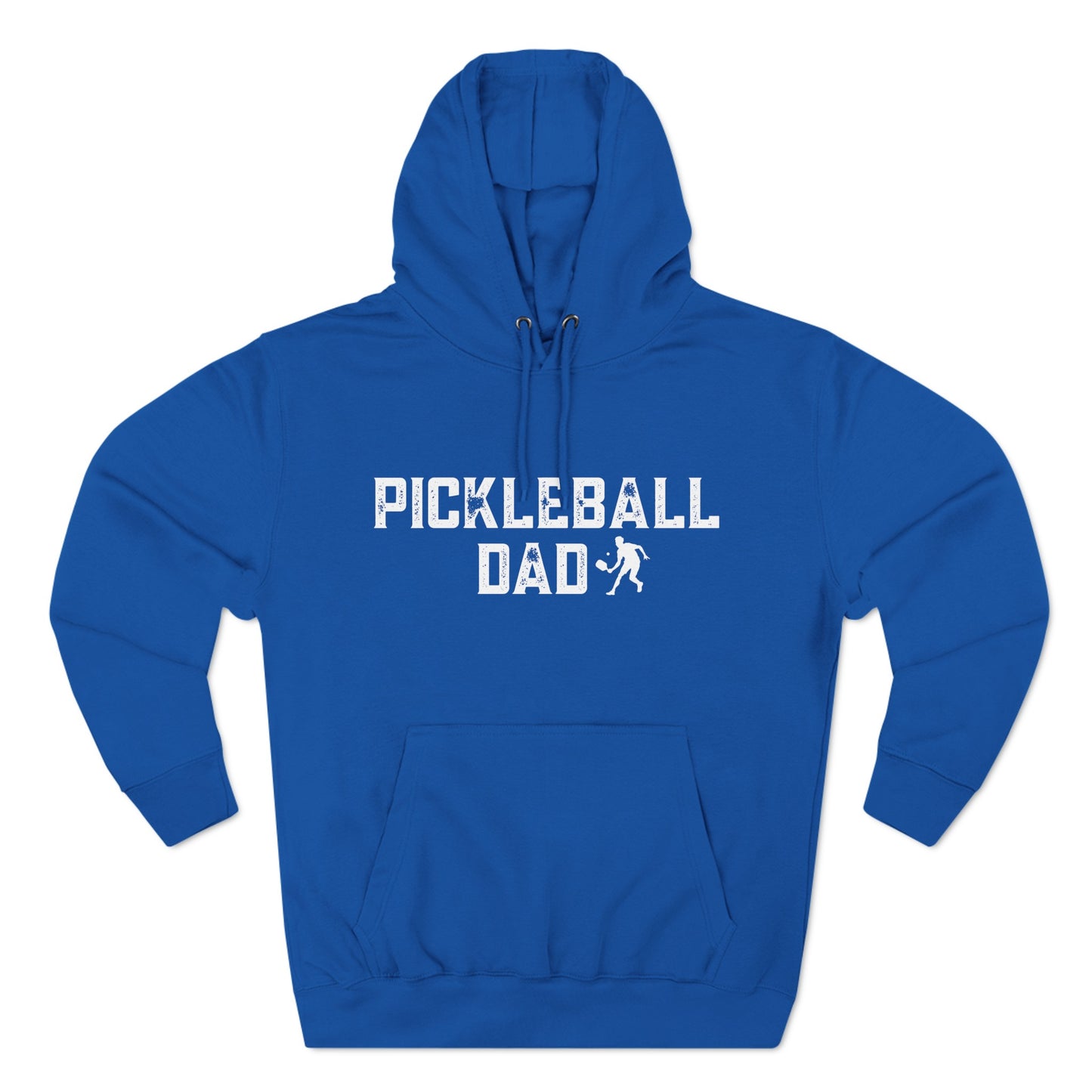 Pickleball Dad - Beachy Print - High End Plush Hoodie - 80% cotton/20%poly - can customize sleeves