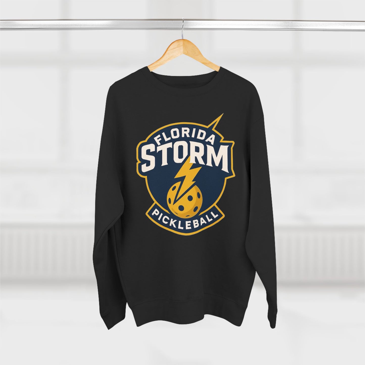 Florida Storm Unisex Crew- 2 sided (can personalize) warmer  80% cotton, 20% polyester