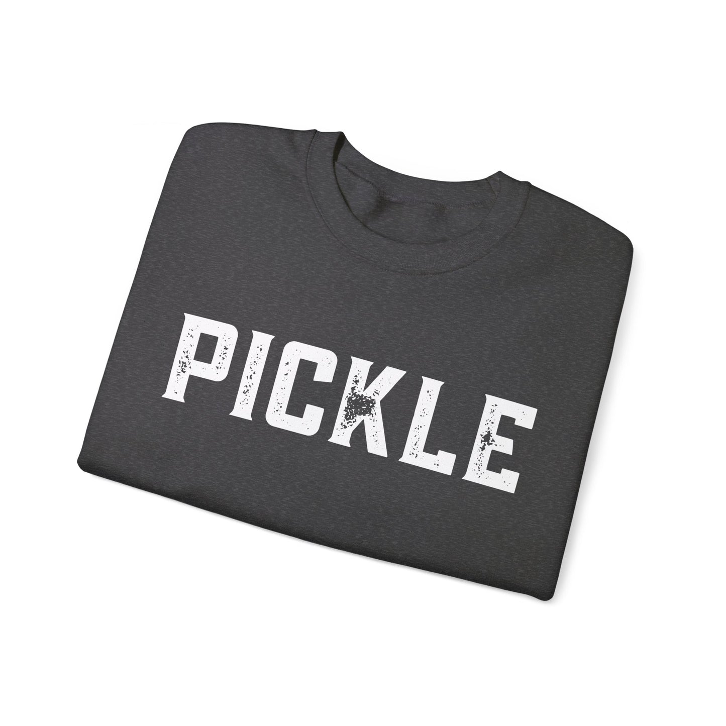 PICKLE w/ Denver Iconics in script - custom Crew - personalize sleeve and or back