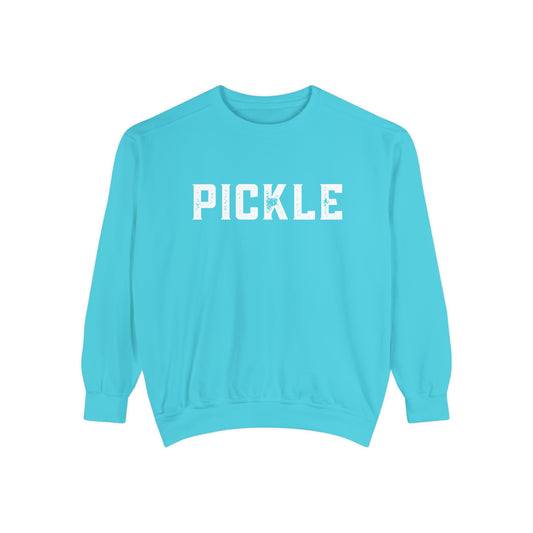 PICKLE distressed Lagoon Blue- Comfort Colors