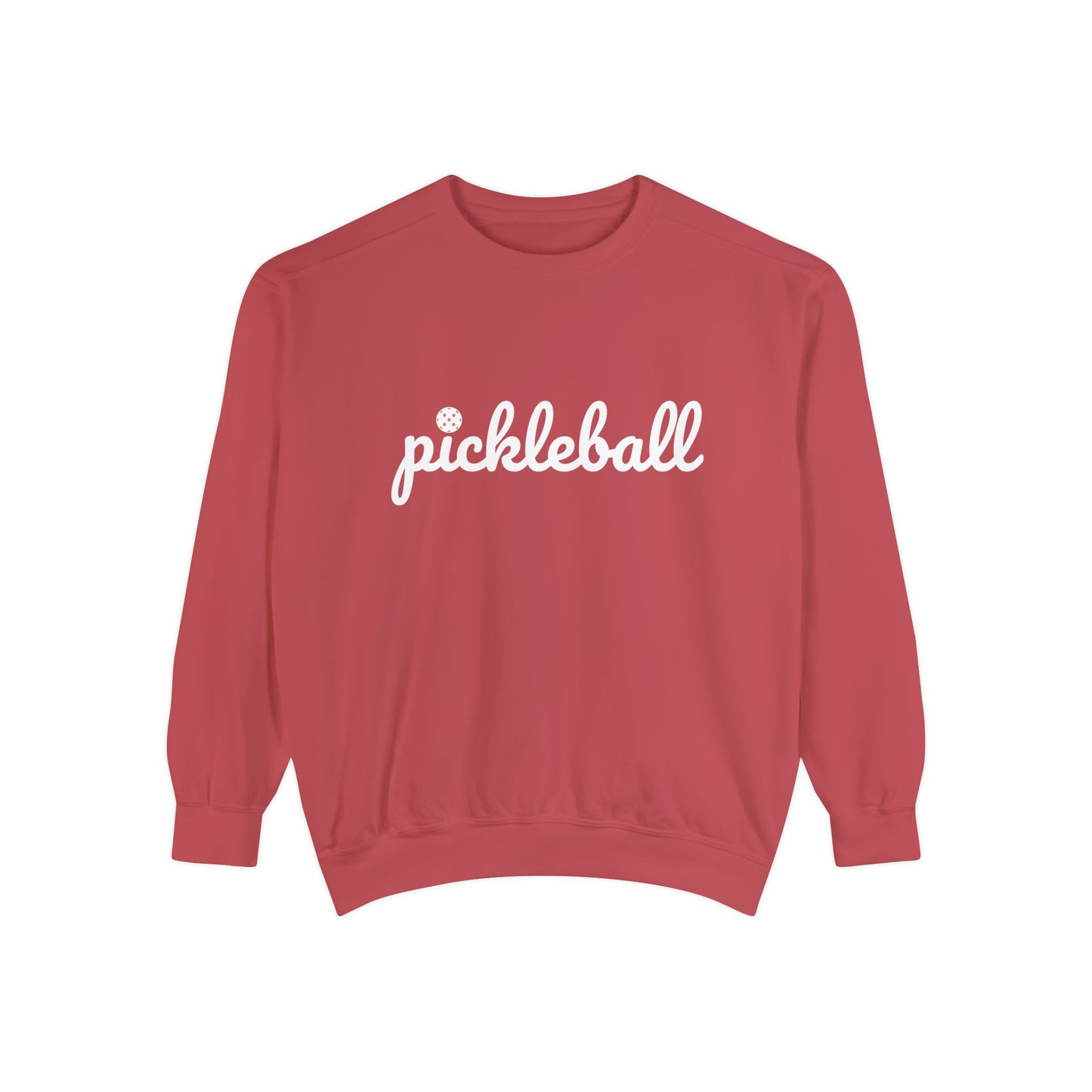 New Pickleball Script w/ Ball - Unisex Garment Dyed, Comfort Colors