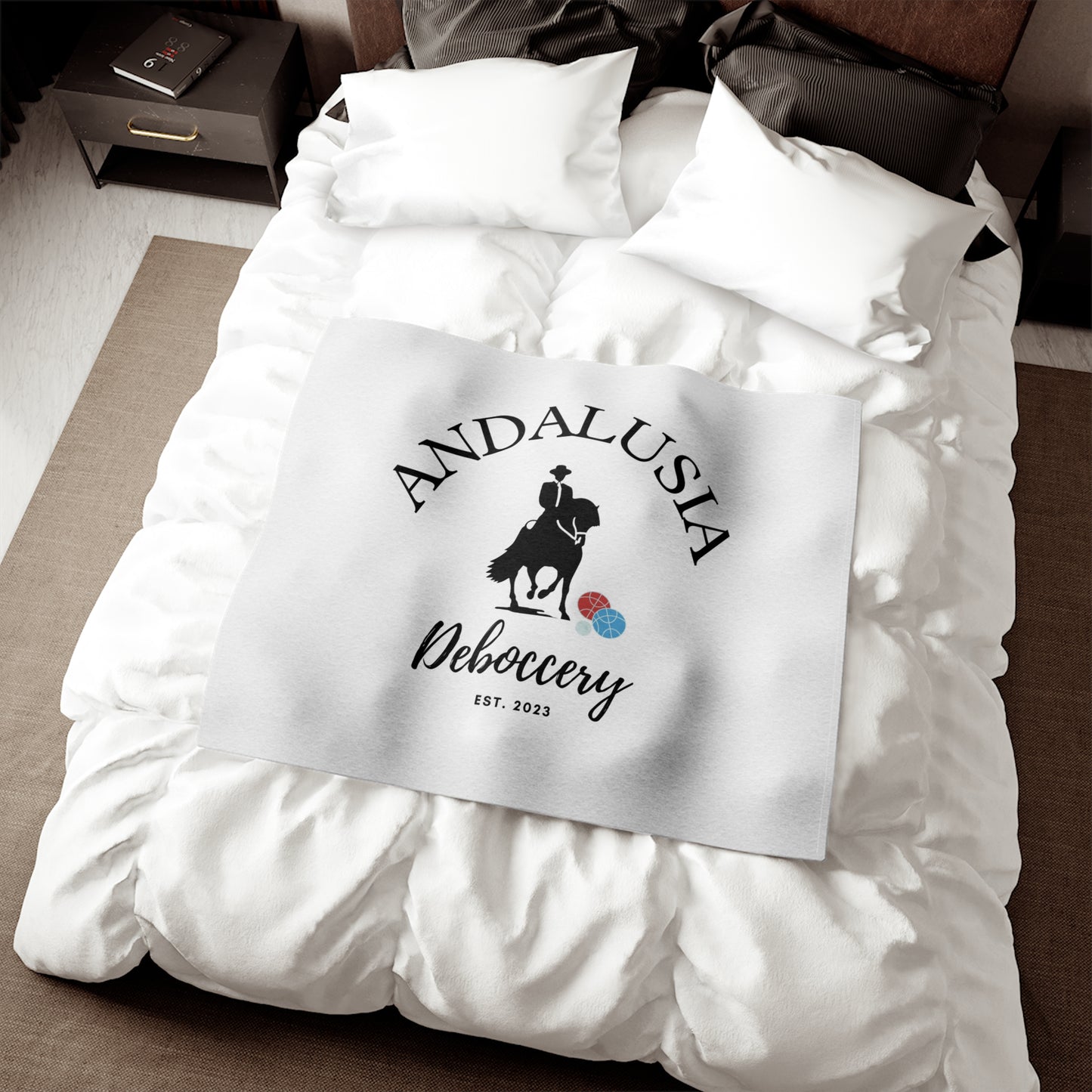 Andalusia Deboccery Jersey Sweatshirt Blanket