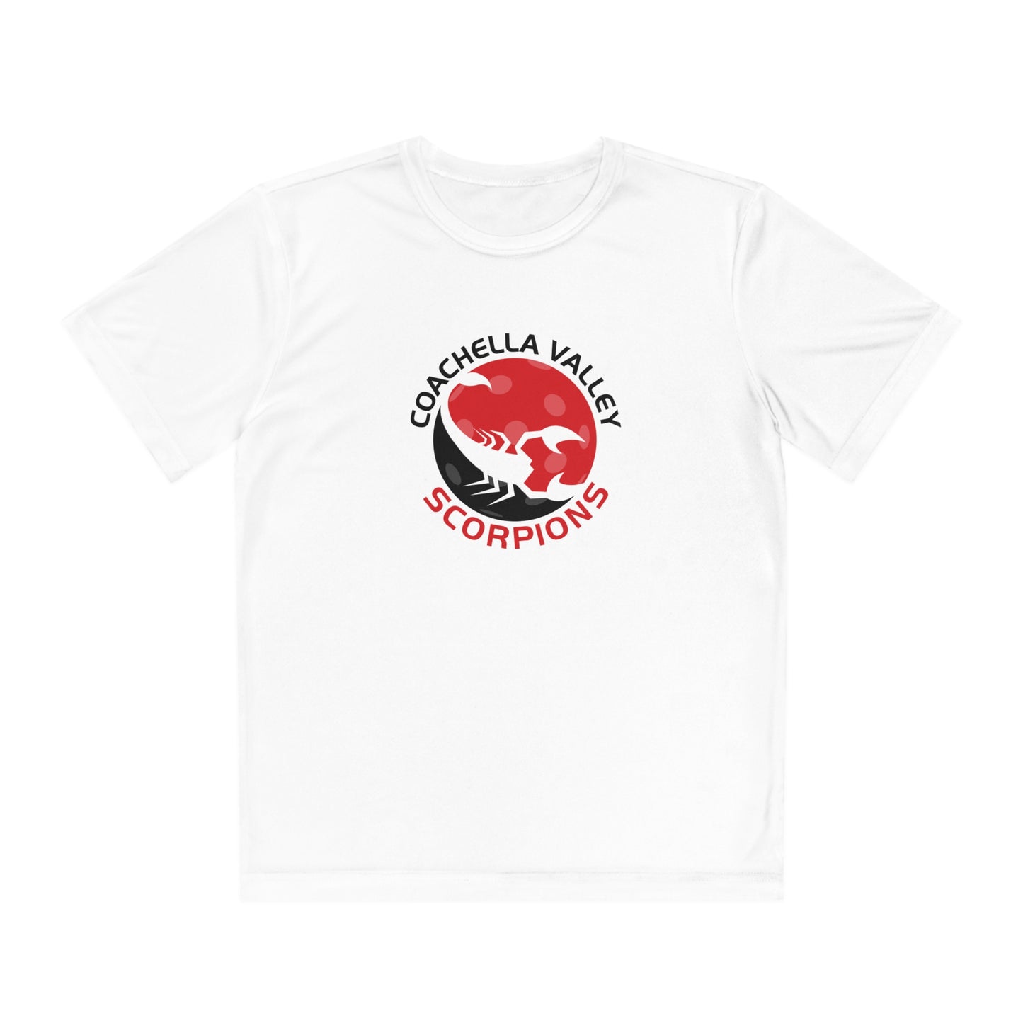 Coachella Valley Scorpions - Youth Competitor Tee, Moisture Wicking -customize back
