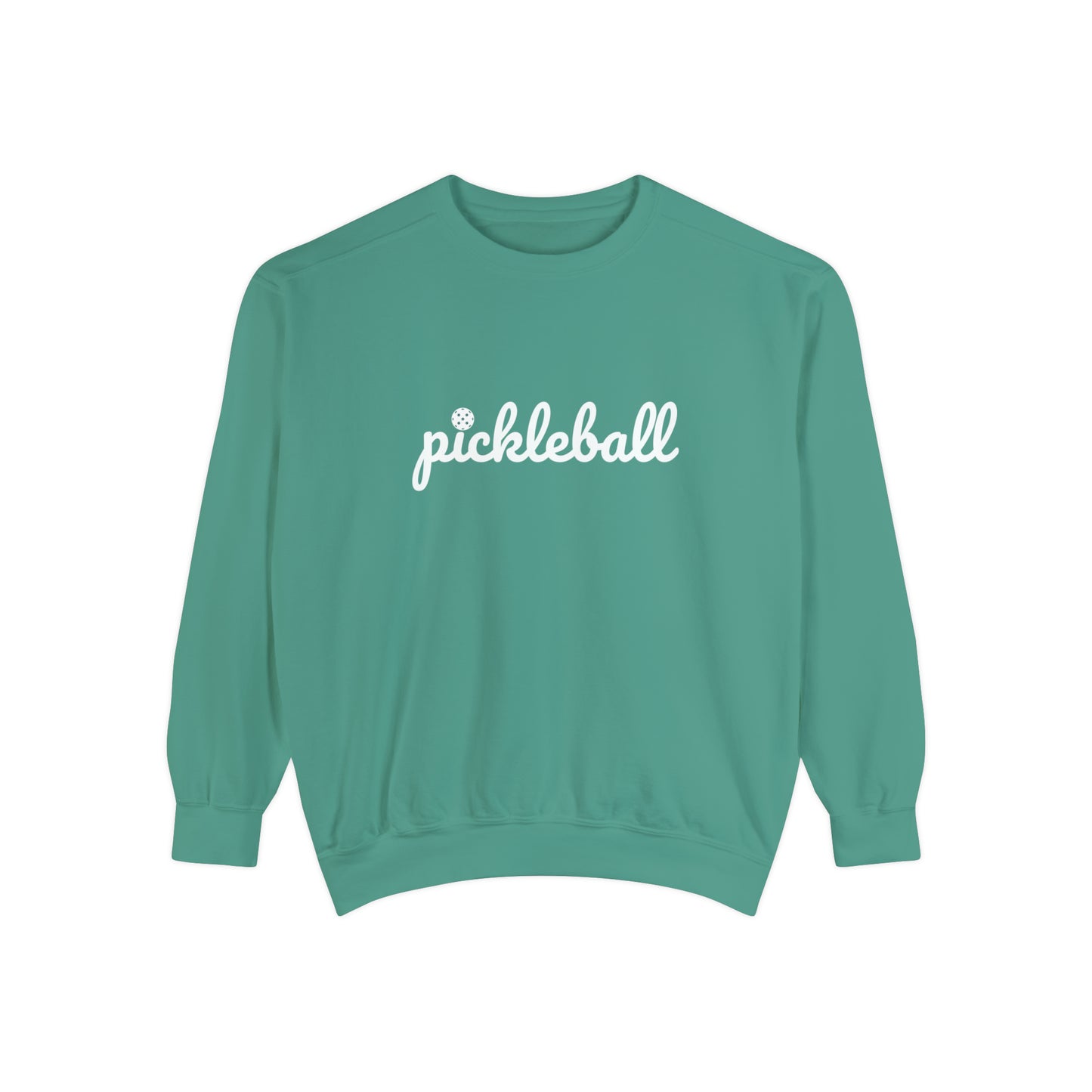 New Pickleball Script w/ Ball - Unisex Garment Dyed, Comfort Colors