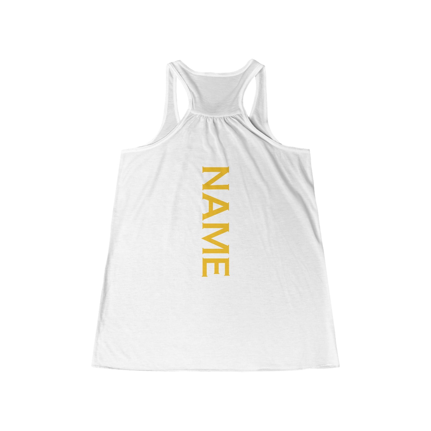 Florida Storm Bella Canvas Women's Flowy Racerback Tank - Add name -poly/cotton